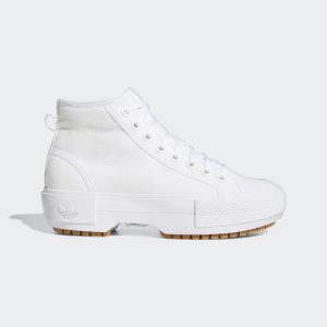 adidas Nizza Trek Schuh Cloud White / Gum / Grey One (GZ8858)