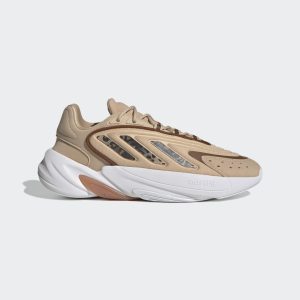adidas OZELIA Schuh Magic Beige / Wild Brown / Gold Metallic (GY9554)