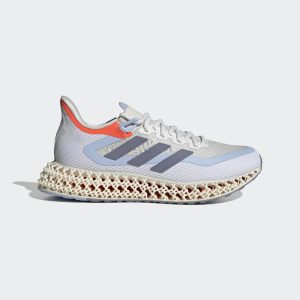 adidas  4DFWD 2 Laufschuh Crystal White / Silver Violet / Blue Dawn (HP7646)