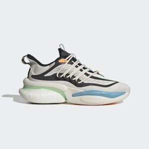 adidas Alphaboost V1 Schuh Chalk White / Pulse Mint / Screaming Orange (HP6613)