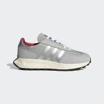 adidas Retropy E5 Schuh Grey Two / Matte Silver / Better Scarlet (HQ6759)