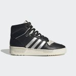 adidas Rivalry High Consortium Schuh Core Black / Silver Metallic / Grey One (ID7388)