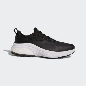 adidas Solarmotion Spikeless Schuh Core Black / Cloud White / Pulse Lime (GX6424)