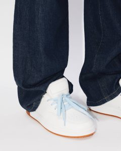 Kenzo Baskets Kenzo-dome Femme Blanc Casse – Taille 39 (FD62SN061L53)