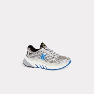 Kenzo Baskets Kenzo-pace Femme Argent – Taille 38 (FD62SN070F65)