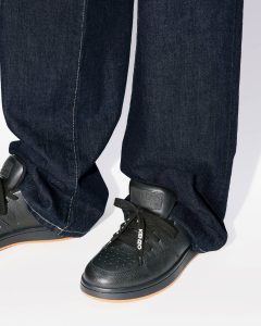 Kenzo Baskets Kenzo-dome Homme Noir – Taille 45 (FD65SN061L53)