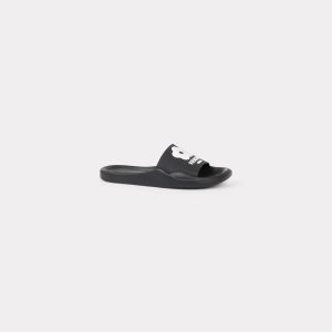 Kenzo Mules Pool ‚Boke Flower 2.0‘ Femme Noir – Taille 35 (FE52MU110P51)