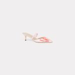 Kenzo Sandales à Talon Aiguille ‚Kenzo Mio‘ Femme Rose Clair – Taille 37 (FE52PP110F85)