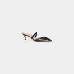 Kenzo Sandales à Talon Aiguille ‚Kenzo Mio‘ Femme Noir – Taille 37 (FE52PP110F87)