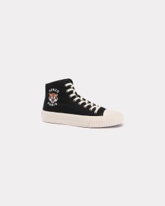 Kenzo Baskets Montantes ‚Kenzo Foxy‘ Homme Noir – Taille 42 (FE55SN025F76)