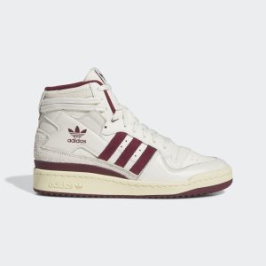 adidas Forum 84 Hi W Off White / Shadow Red / Easy Yellow (IF2736)