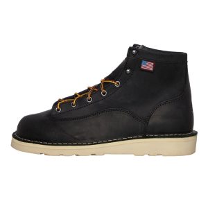 Danner Bull Run Moc Toe (Made in USA) Black (15545)