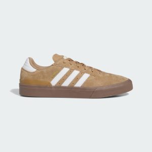 adidas Busenitz Vulc II Schuh Cardboard / Chalk White / Gold Metallic (IE3090)