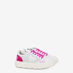 Moschino Sneakers Aus Perforiertem Kalbsleder Bold Love (POLJA15274G1IJC410B)