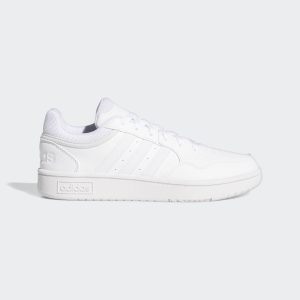 adidas Hoops 3.0 Low Classic Schuh Cloud White / Cloud White / Dash Grey (GW3036)