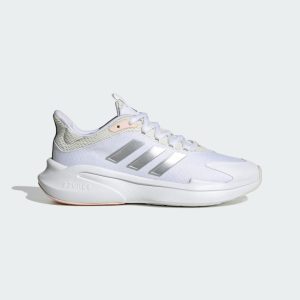 adidas AlphaEdge + Schuh Cloud White / Silver Metallic / Wonder Quartz (IF7283)