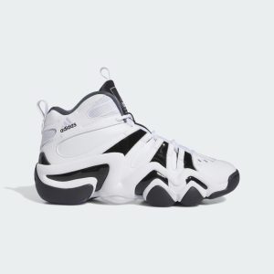 adidas Crazy 8 Basketballschuh Cloud White / Core Black / Collegiate Purple (IE7198)