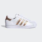 adidas Superstar Schuh Cloud White / Copper Metallic / Core Black (FX7484)