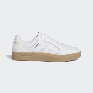 adidas Tyshawn Low Schuh Cloud White / Cloud White / Gum (IG5286)