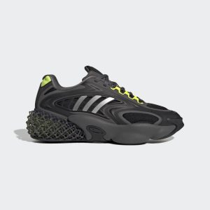 adidas  4D Krazed Schuh Core Black / Silver Metallic / Solar Yellow (GX9595)