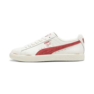 Puma Clyde Neverworn III Warm White / Club Red (396489-01)