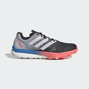 adidas TERREX Speed Ultra Trailrunning-Schuh Core Black / Crystal White / Turbo (H03192)