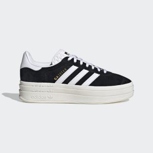 adidas Gazelle Bold Schuh Core Black / Cloud White / Core White (HQ6912)