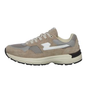 Stepney Workers Club Amiel S-Strike Suede Mix Light Grey (YP01535)