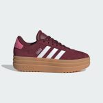 adidas VL Court Bold Lifestyle Shoes Kids Shadow Red / Cloud White / Pink Fusion (IH4780)