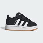 adidas Campus 00s Comfort Closure Elastic Lace Shoes Kids Core Black / Cloud White / Gum (JI4335)