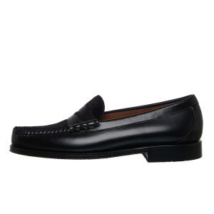 G.H. Bass & Co. Weejun Heritage Larson Exotic Mix Black Lthr & Hide (BA11088-3H0)