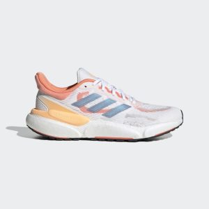 adidas Solarboost 5 Laufschuh Cloud White / Silver Violet / Coral Fusion (HP5673)