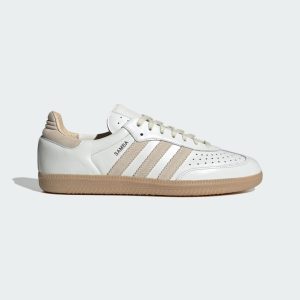 adidas Samba OG Shoes Core White / Wonder White / Magic Beige (IG1376)