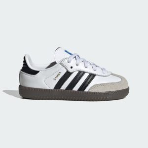 adidas Samba OG Shoes Kids Cloud White / Core Black / Gum (IE3679)