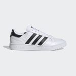adidas Team Court Schuh Cloud White / Core Black / Cloud White (EG9734)