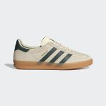 adidas Gazelle Indoor Schuh Cream White / Collegiate Green / Gum (IH7502)