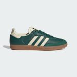 adidas Samba OG Shoes Collegiate Green / Cream White / Gold Metallic (IE0872)