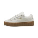 Puma Creeper Phatty Nubuck Warm White / Puma Gold / Gum (396813-03)