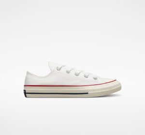 Converse Little Kids Vintage Canvas Chuck 70 Low Top Red, White Red/ White (368988C)
