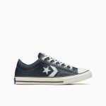 Converse Star Player 76 Leather Black Blue (A05547C)