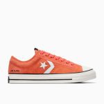 Converse Star Player 76 Suede Black Grey/ Pink (A10128C)