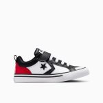 Converse Pro Blaze Strap Easy-On Black Black/Red/White (A10741C)