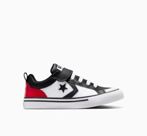 Converse Pro Blaze Strap Easy-On Black Black/Red/White (A10741C)