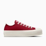 Converse Chuck Taylor All Star Lift Platform Hearts Park Red/Vintage White/Egret (A13653C)