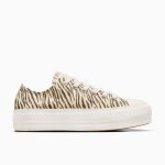 Converse Chuck Taylor All Star Lift Zebra Print Brown Brown (A10959C)