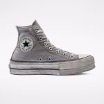 Converse Chuck Taylor All Star Lift Smoked Canvas High Top Grey Grey (563113C)