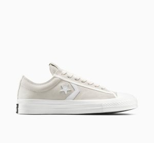 Converse Star Player 76 Suede Egret/Egret/Vintage White (A15016C)