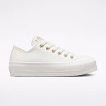 Converse Chuck Taylor All Star Lift Platform Mono Metallic Vintage White/Vintage White (A02610C)