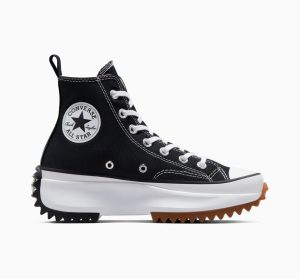 Converse Run Star Hike Hi  Black / White / Gum (166800C)