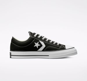 Converse Star Player 76 Premium Canvas Black/Vintage White/Black (A01607C)